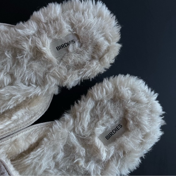 Birdies The Phoebe Women's Velvet Slippers - Cream - Picture 5 of 7